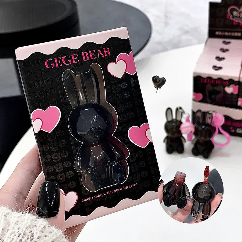 Batom líquido matte aveludado Gege Bear Pink Rabbit