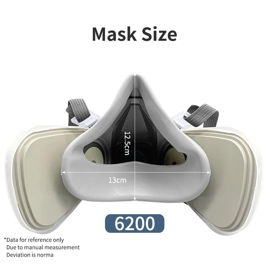 🛡️ BREATHE SAFE, WORK FEARLESS! Professional Respirator - Multi-Filter Protection System 💨