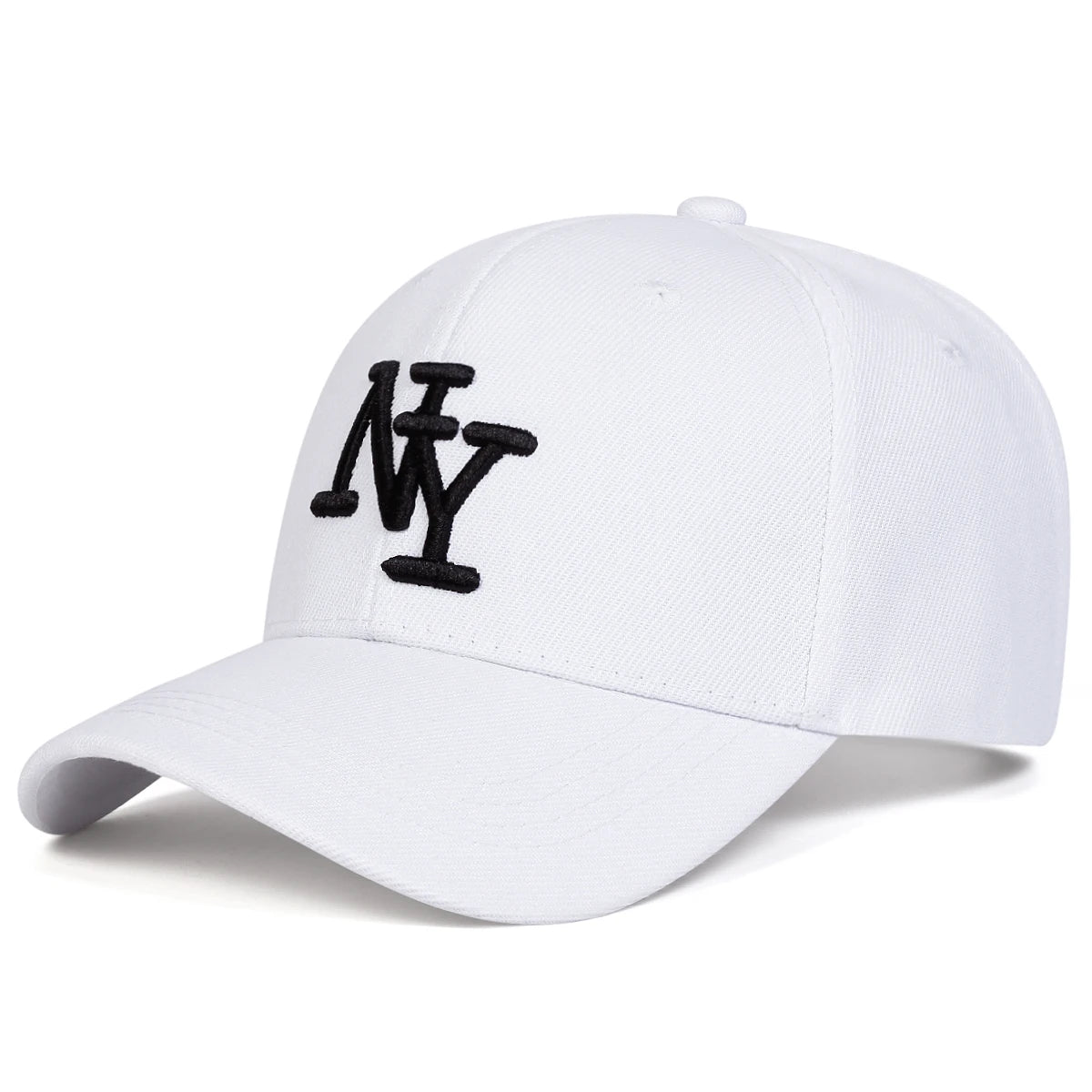 NY Letter Embroidered Baseball Cap - Unisex Adjustable Snapback for Spring & Autumn