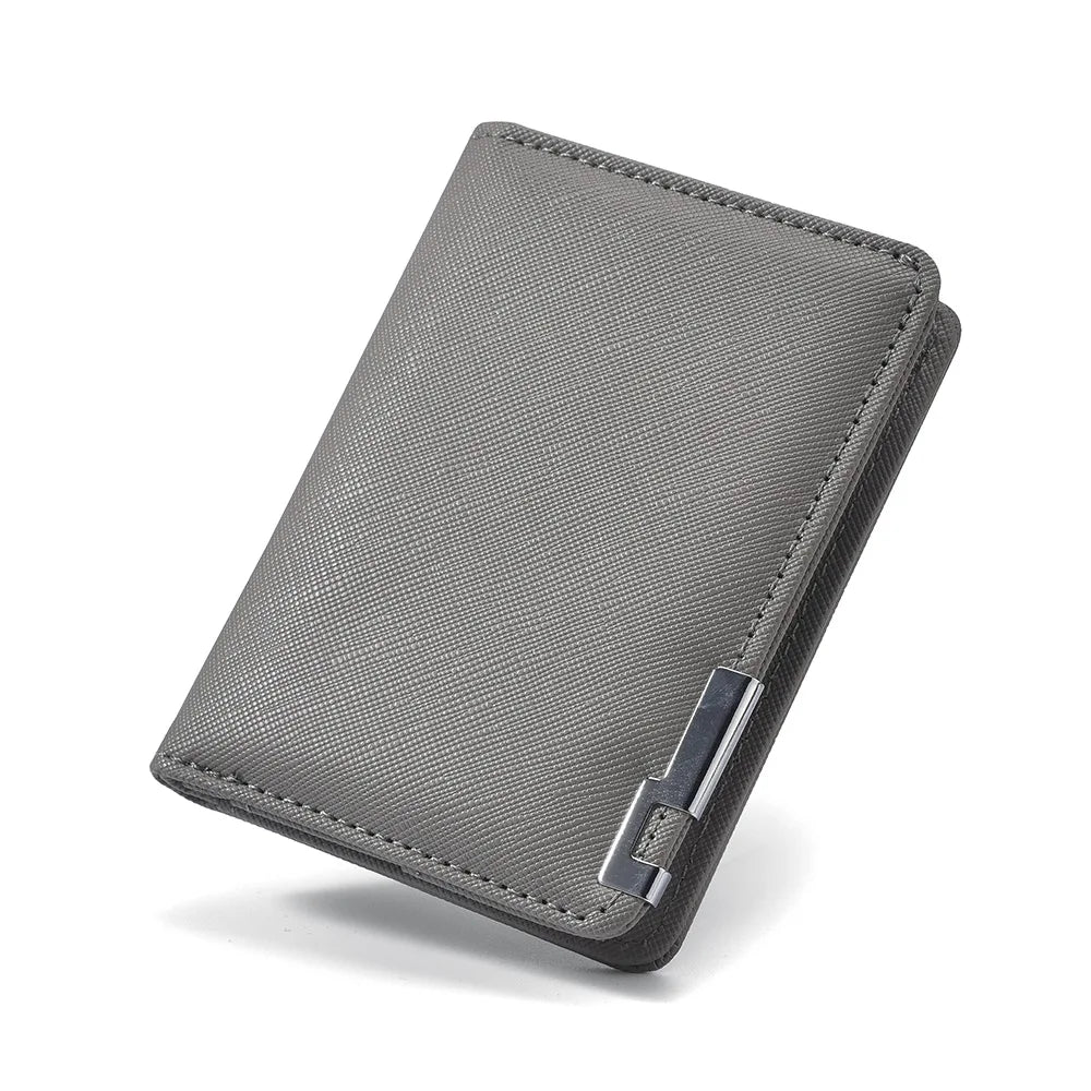 👜 Ultra-Thin Slim Wallet - Premium PU Leather Card Holder