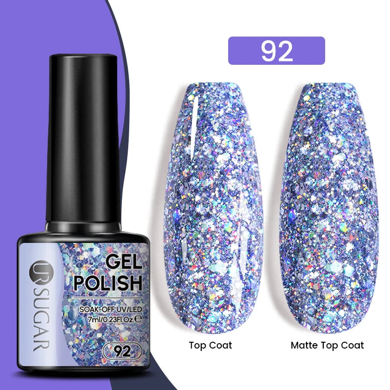 Dark Red Gel Nail Polish – Soak-Off LED/UV Gel Varnish for Salon & Home Use