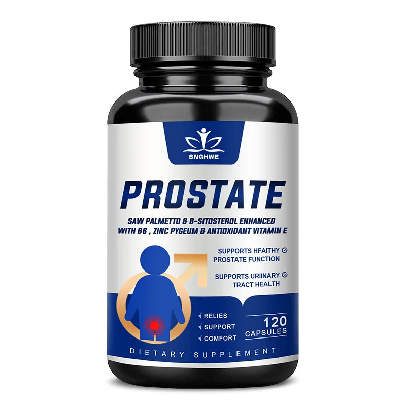 Saw Palmetto Prostate Support - Men's Health Supplement for Urinary & Bladder Control