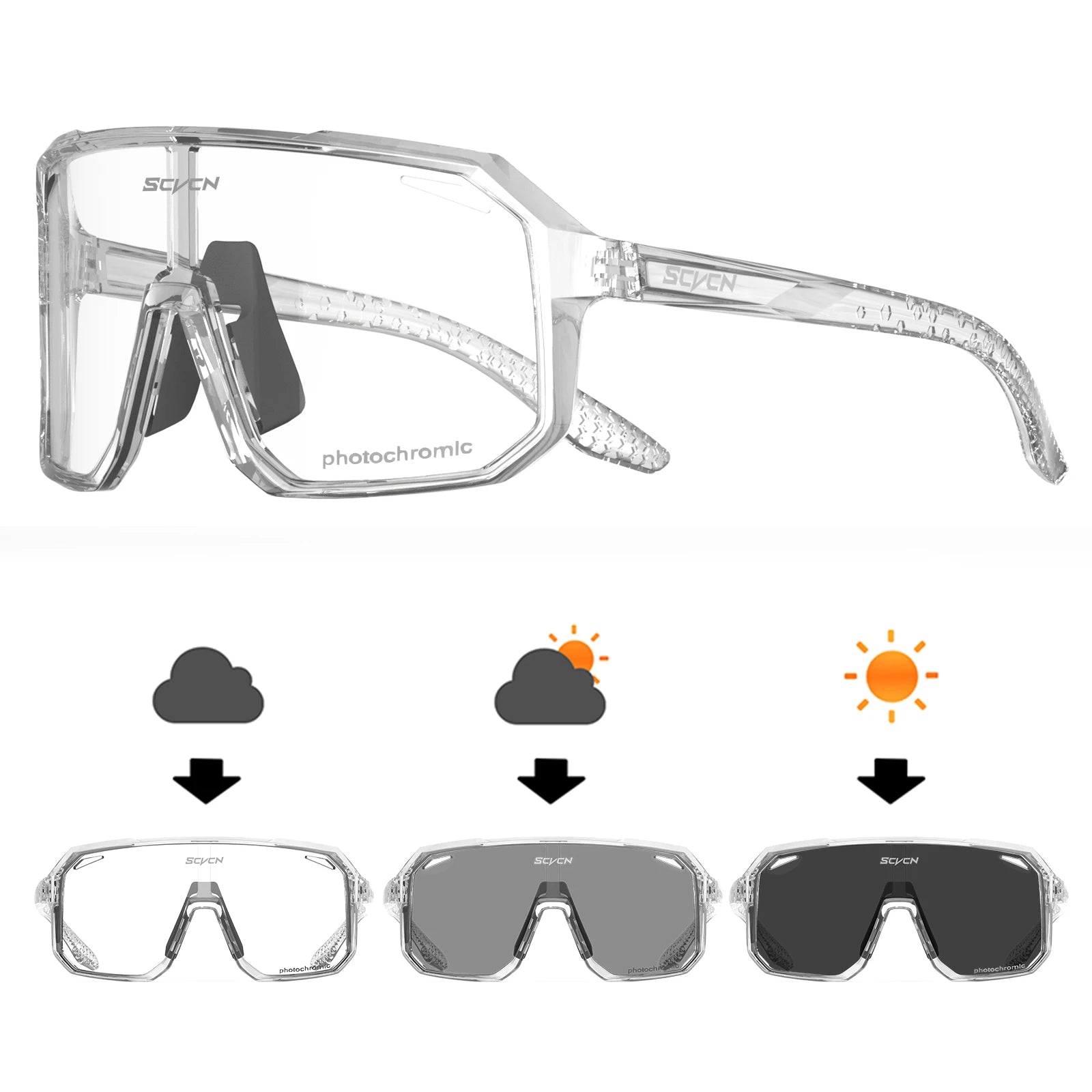 Cycling Sunglasses – UV400 & Photochromic Bike Glasses for Men & Women