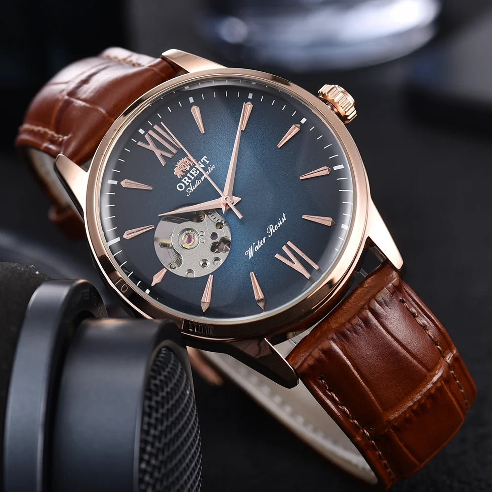 Men's Automatic Mechanical Watch – Luxury Stainless Steel Self-Winding Wristwatch | 17 Style Options
