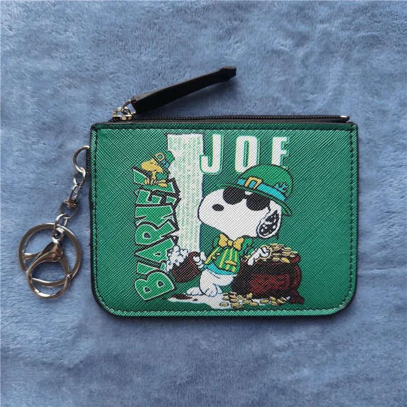 🐾 Snoopy Coin Purse – Cute Zipper Wallet for Kids, Teens & Adults