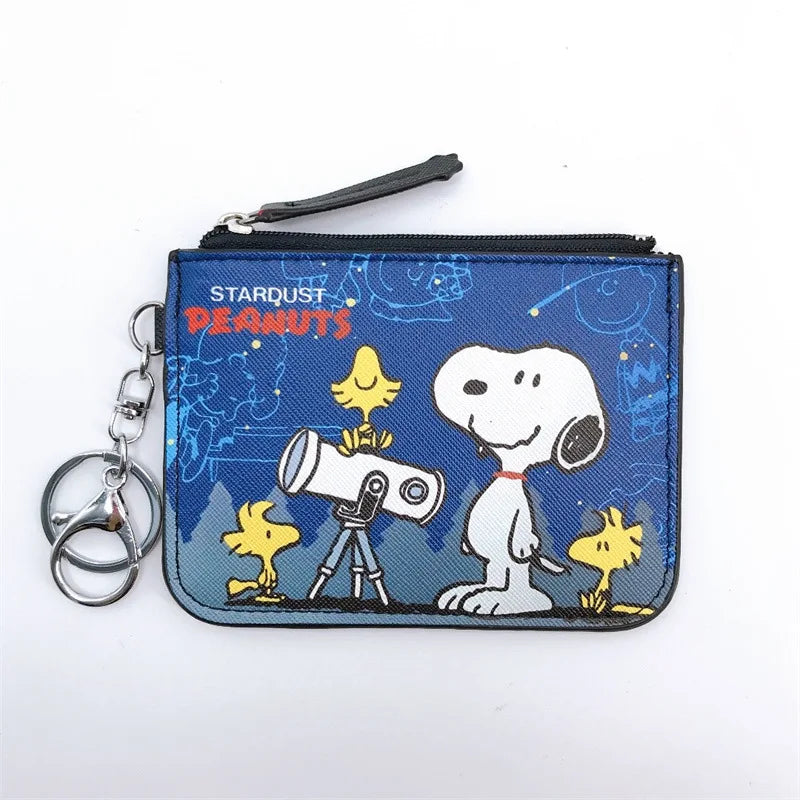 🐾 Snoopy Coin Purse – Cute Zipper Wallet for Kids, Teens & Adults