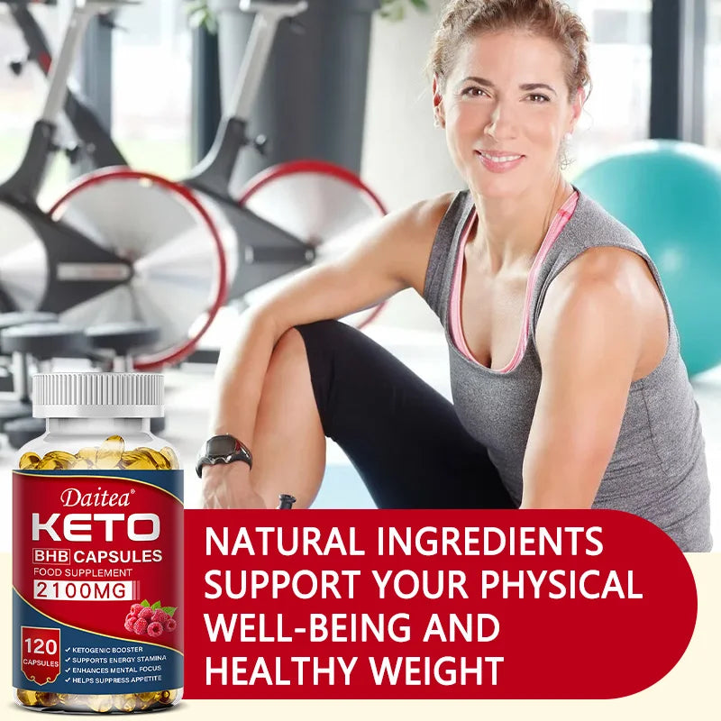 Keto BHB Capsules with Apple Cider Vinegar - Weight Loss, Energy & Focus Support