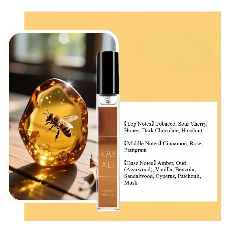 Perfume Feminino Floral Frutado Doce Elegante - Eau de Parfum Romântico com Base Amadeirada (10ml)