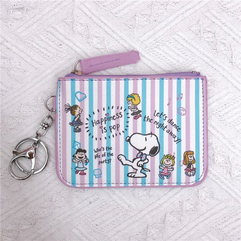 🐾 Snoopy Coin Purse – Cute Zipper Wallet for Kids, Teens & Adults