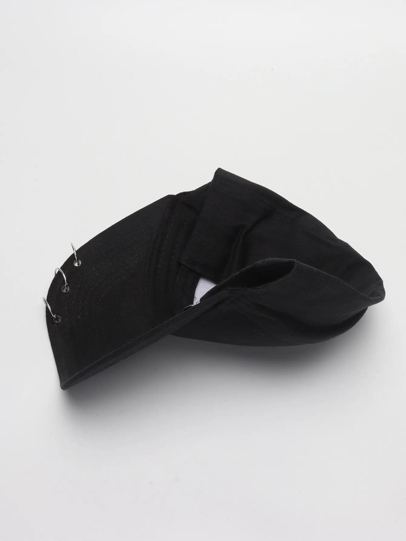 Boné de Beisebol com Anéis - Chapéu Snapback Estilo K-Pop Coreano para Homens e Mulheres