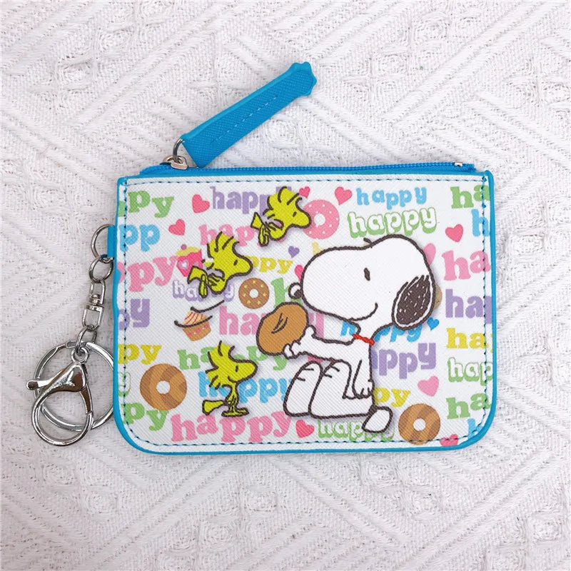 🐾 Snoopy Coin Purse – Cute Zipper Wallet for Kids, Teens & Adults