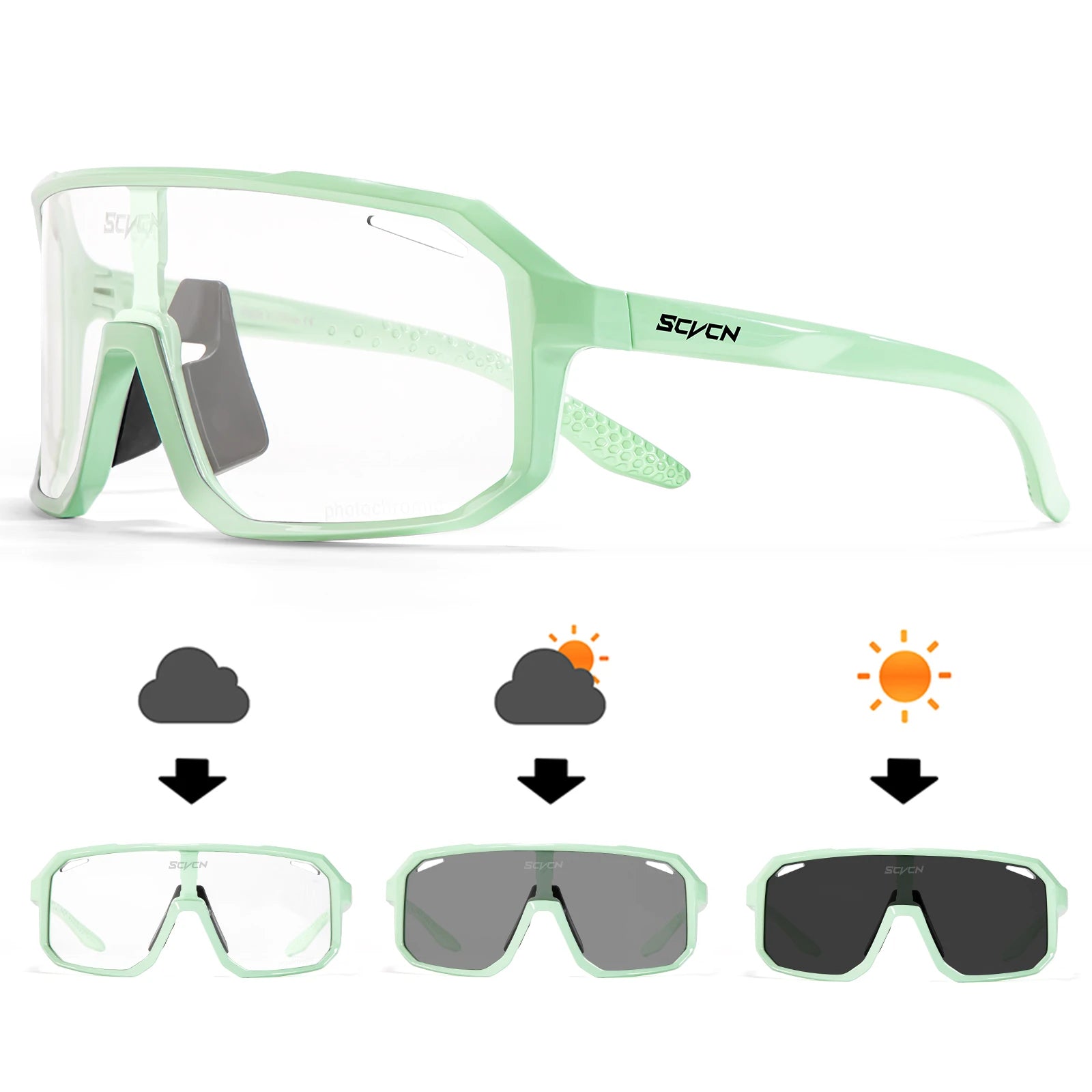 Cycling Sunglasses – UV400 & Photochromic Bike Glasses for Men & Women