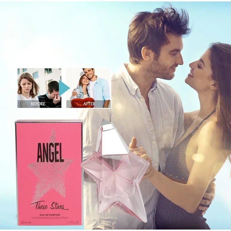 Angel Star Fresh Floral Fruity Pheromone Perfume - Elegant Eau de Toilette (50ml)