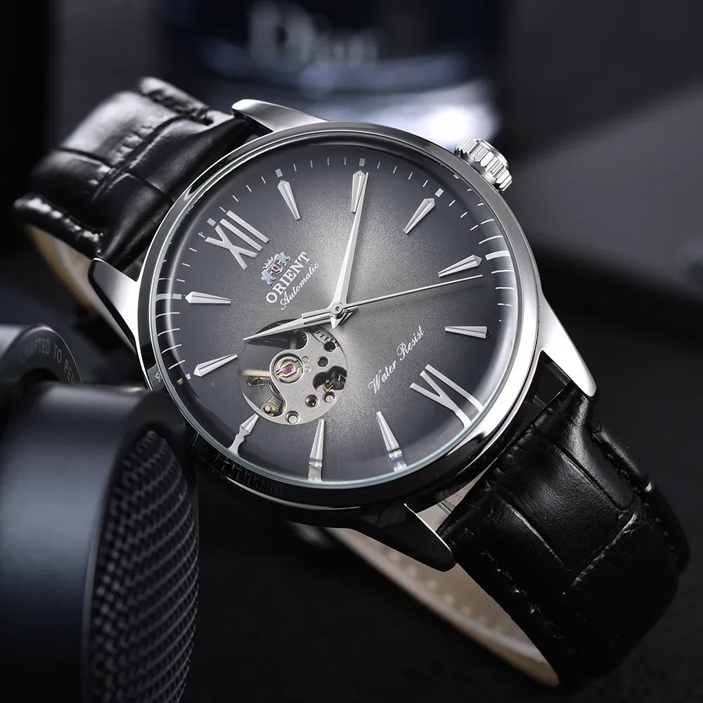 Men's Automatic Mechanical Watch – Luxury Stainless Steel Self-Winding Wristwatch | 17 Style Options
