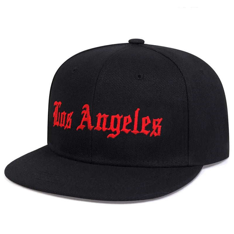 Boné de basquete de Los Angeles - Boné snapback de algodão para uso casual e ao ar livre