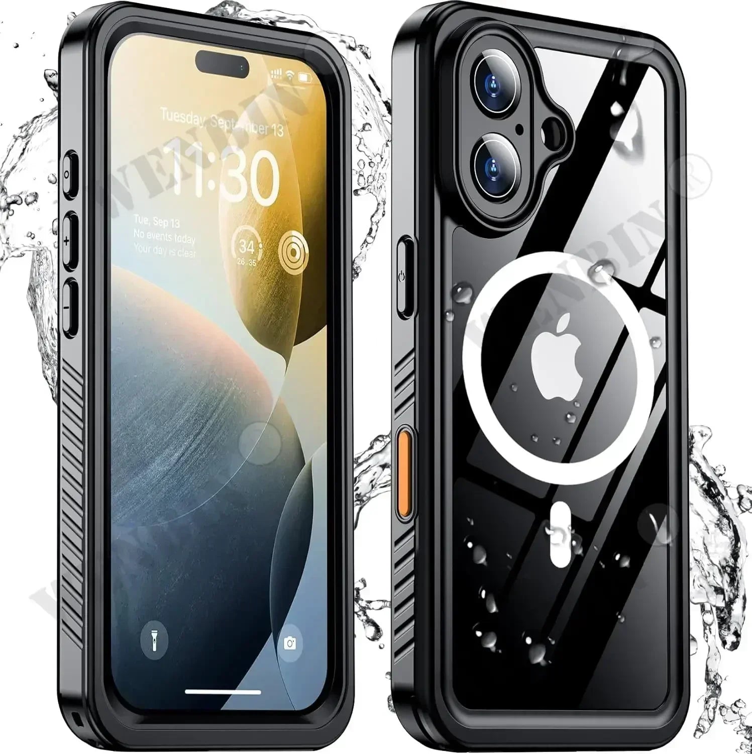 IP68 Waterproof Full Body iPhone Case – Magnetic Magsafe
