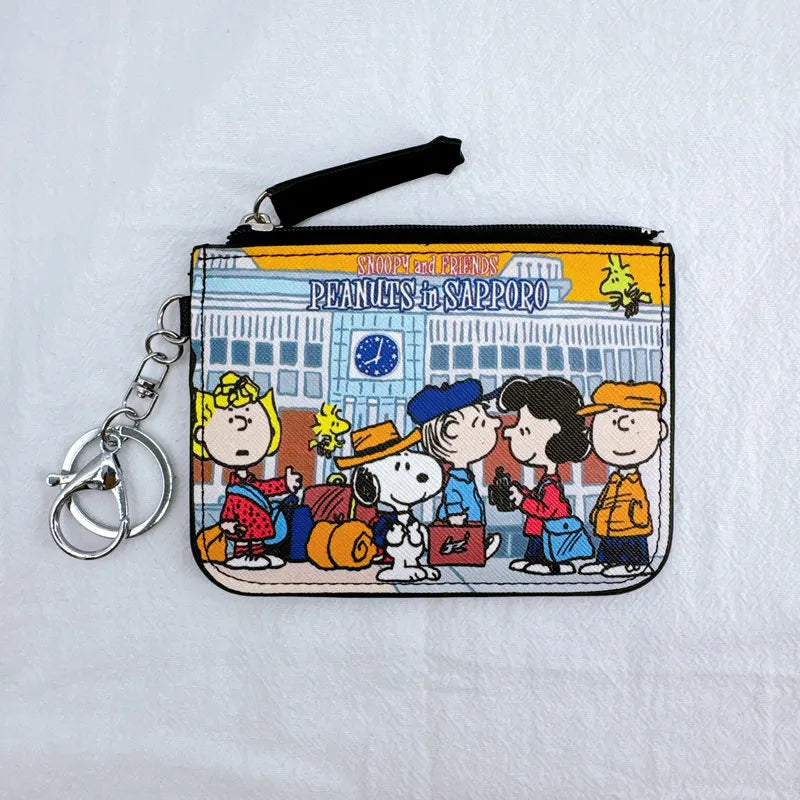 🐾 Snoopy Coin Purse – Cute Zipper Wallet for Kids, Teens & Adults