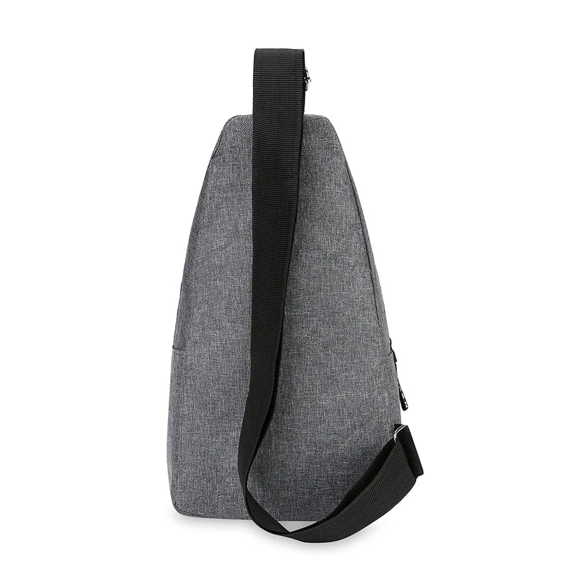 Bolsa transversal de ombro única – Bolsa de ombro pequena para esportes ao ar livre