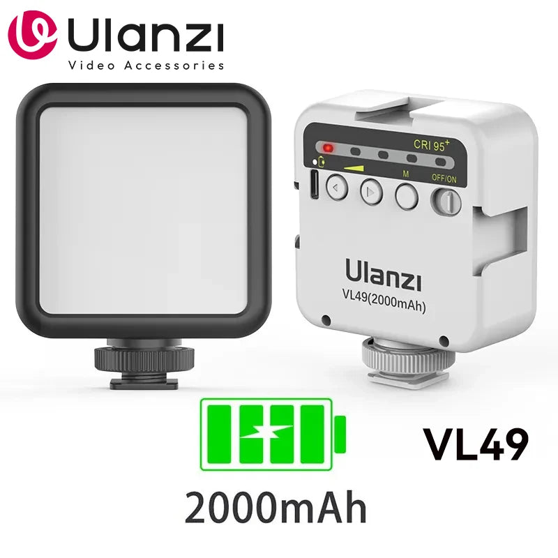 Mini Vlog LED Fill Light – Camera Lighting