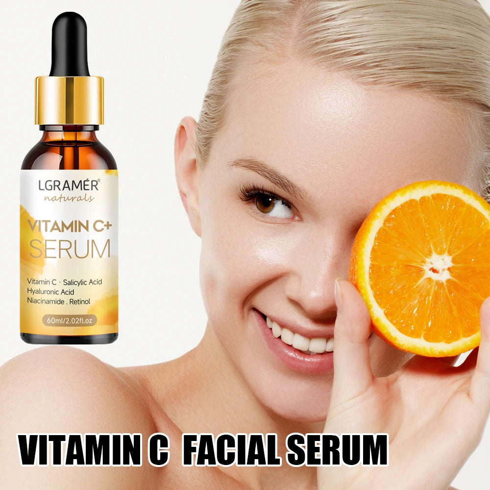 Sérum Facial Hidratante e Rejuvenescedor – Iluminador para Todos os Tipos de Pele