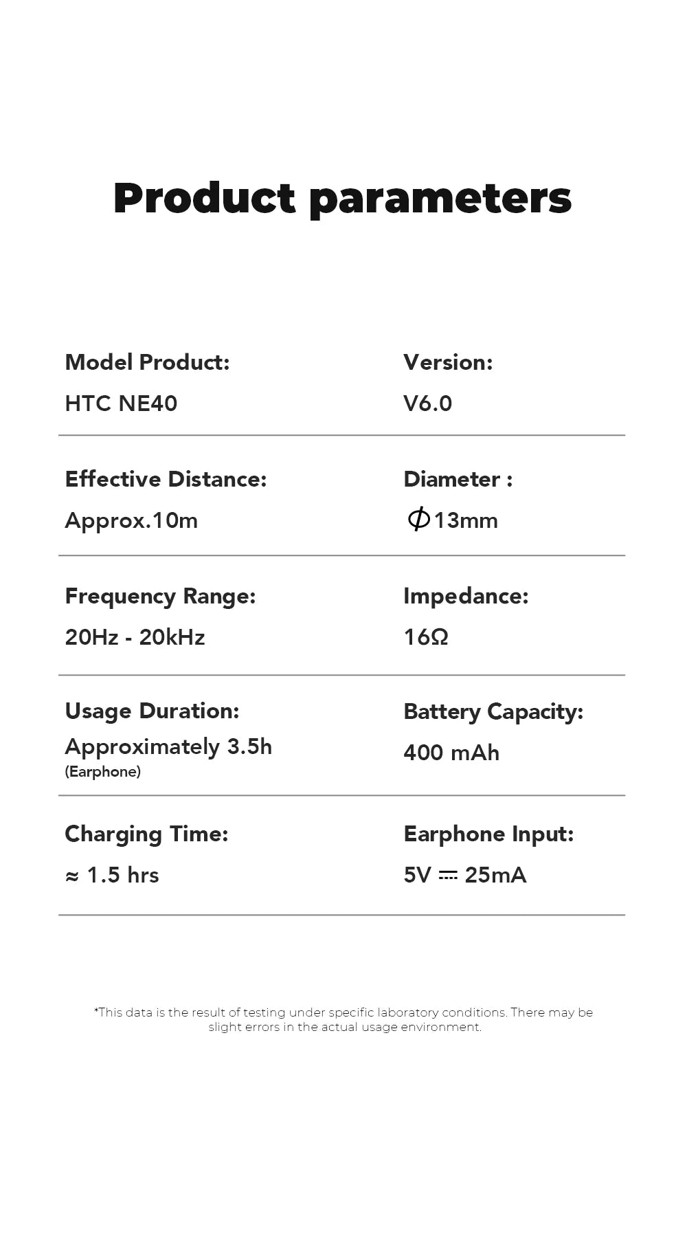 Fones de Ouvido Bluetooth HTC com Tradutor IA e Legendas HD - TWS Esportivo Sem Fio