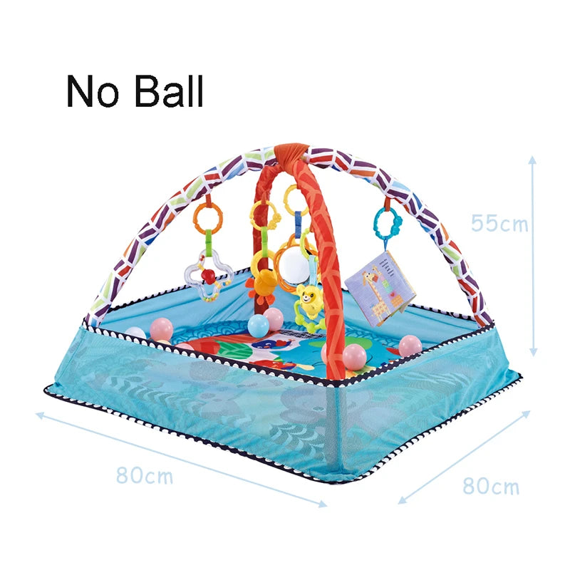Educational Fitness Frame for Children – Play Mat & Crawling Activity Rug