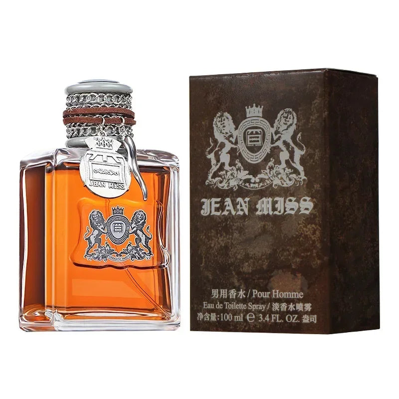Colônia de Feromônio Sândalo Ébano para Homens - Spray Romance Floral para Atrair Mulheres (100ml)