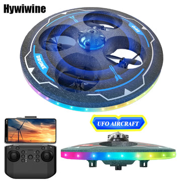 Mini Drone UFO MX85 para Crianças - Desvio Inteligente de Obstáculos, Design Seguro de Espuma (50g)
